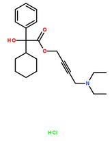 鹽酸奧昔布寧分子結構圖